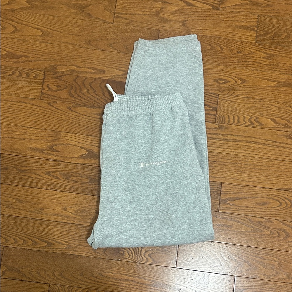 Champion Gray Drawstring Jogger Sweatpants